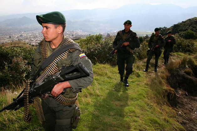 colombian army flip