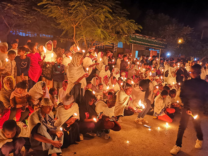 Mourning in Ethiopia